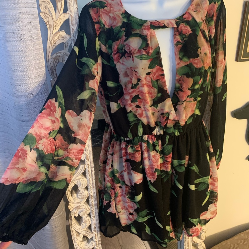 Floral romper